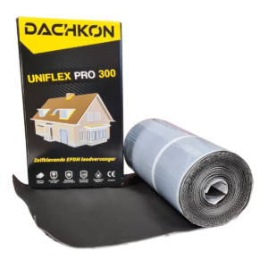 Dachkon Uniflex pro 300 epdm loodvervanger Zwart