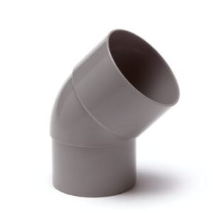 PVC bocht 45 ° 80ø