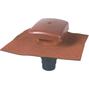 ubbink rvt 200 ontluchtingspan universeel natuurrood ubiflex rood