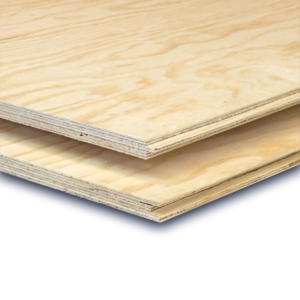 Underlayment, Hele plaat zonder groef, 18 mm, 244 x 122 cm