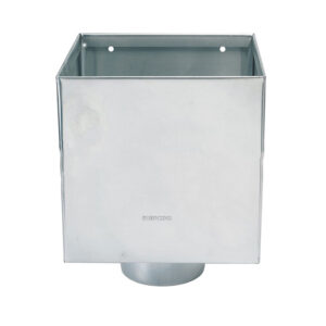 Rheinzink WB Vergaarbak Kubus 200, 80 mm