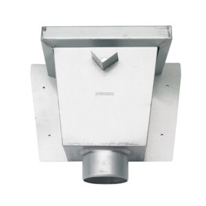 Rheinzink WB vergaarbak vierkant 100mm XL