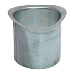 Rheinzink tapeind ovaal 80mm 200mm / 0,80mm