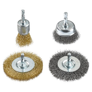 Draadborstelset voor boormachines