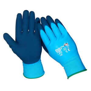 Bull-Flex volledig latex gecoated kleur blauw 9 waterdicht 10305/L