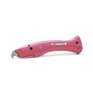 Delphin mes + houder Farb Edition Pink 100250-K-1-P