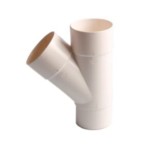 PVC HWA T-Stuk 45° WI 80 M/VS