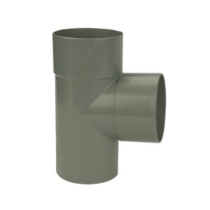 PVC HWA T-Stuk 87° Gr 80 M/S