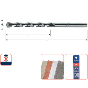 UNIDre MF-boor 6,0x60/100