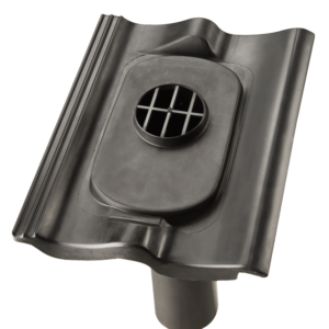 Rioolontluchtingspan Sneldek 5-55° 1-pans SND-R1 zwart