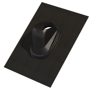 Ubiflex Dakdoorvoerpan Universeel 214 25-45° 700mm x 1000mm zwart