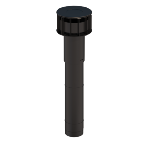 MultiVent Basis Dakdoorvoer 131 900mm zwart