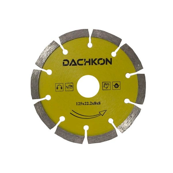 Dachkon Voegenvrees -Yellow-Line Ø125Diam. asgat 22,23 Dikte. 8