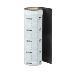 Ubiflex Finio Loodvervanger 300mm x 5m zwart