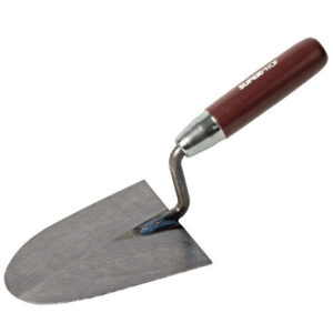 Super Prof, metseltroffel,160 mm rechts houten handgreep