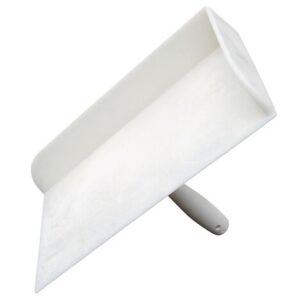 Super Prof Eco, voegbord kunststof, wit opstaande randen, 320x180 mm