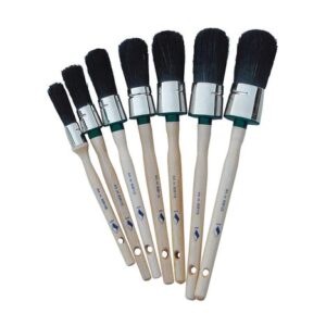 Super Prof Eco, patentkwast, zwart haar no.10 houten steel