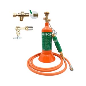 PERKEO Soldeer/Propaanset: fles t/m boutvoorstuk; handgreep