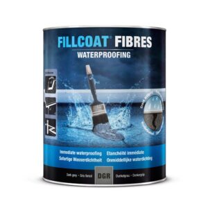 Rust oleum Fillcoat met vezeldonker grijs - 5 liter